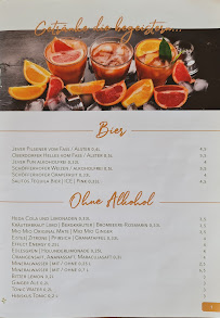 SUNSET LOUNGE à Wunstorf carte