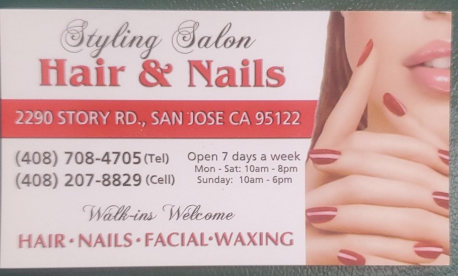 Styling Salon Hair & Nails