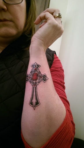 Explore beetlejuice tattoo ideas, creative tattoo ideas in Victor, available at Rite of Passage Tattoo Inc