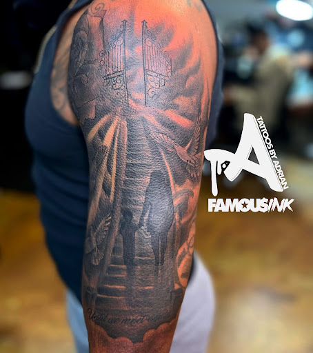 Explore father son tattoos ideas, creative tattoo ideas in Hammond, available at Famous Ink, Inc.