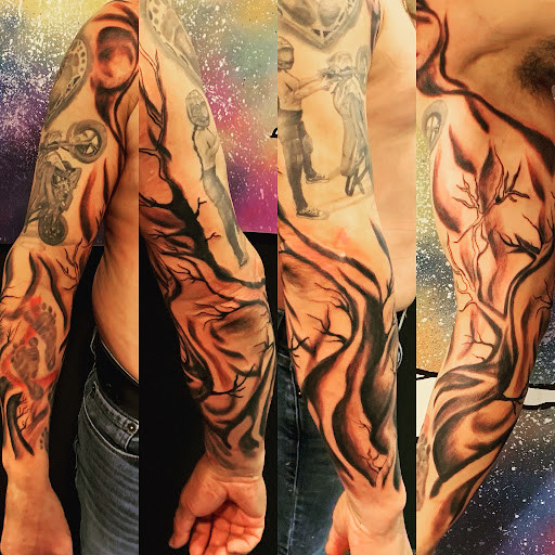 Explore small chest tattoo ideas, creative tattoo ideas in Puyallup, available at Get Right Studios