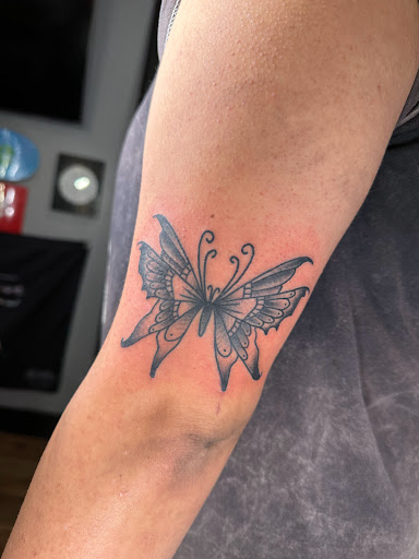 Explore gf name tattoo ideas, creative tattoo ideas in Englishtown, available at Battlefront Tattoo Company