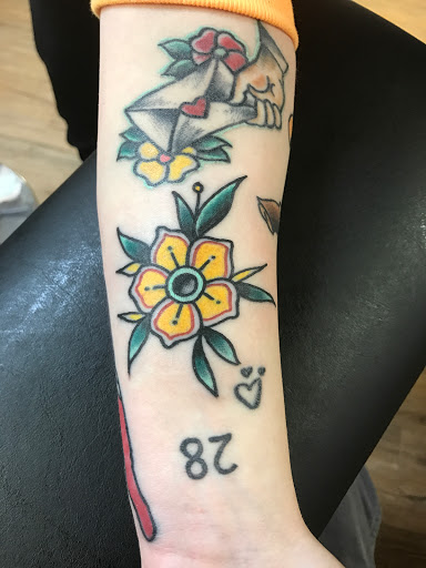 Explore female virgo tattoo ideas, creative tattoo ideas in Concord, available at Sterling Tattoo Club