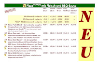 Pizzeria Donna Rosa à Bergheim menu