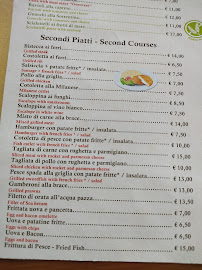 Carte du Da Nello take away trattoria pizzeria à Sorrento