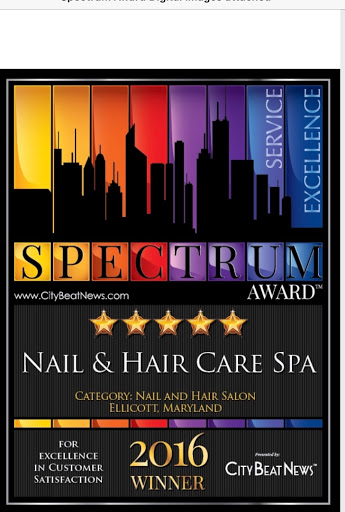 Nail Salon «Nail & Hair Care Spa», reviews and photos, 5705 Richards Valley Rd, Ellicott City, MD 21043, USA