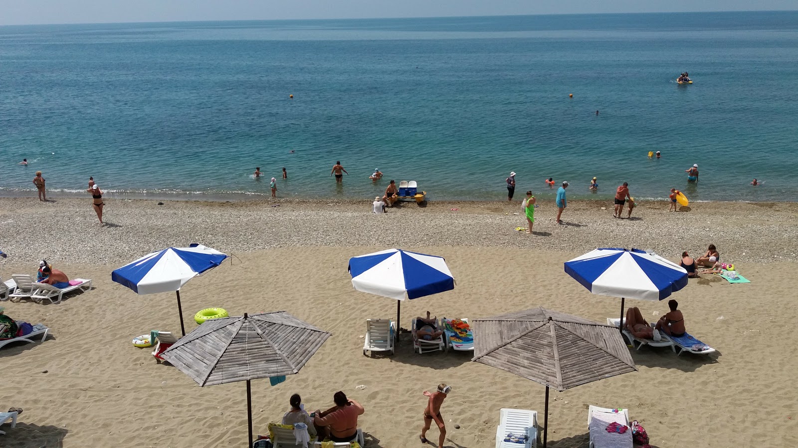 Foto de Miussera beach - lugar popular entre os apreciadores de relaxamento