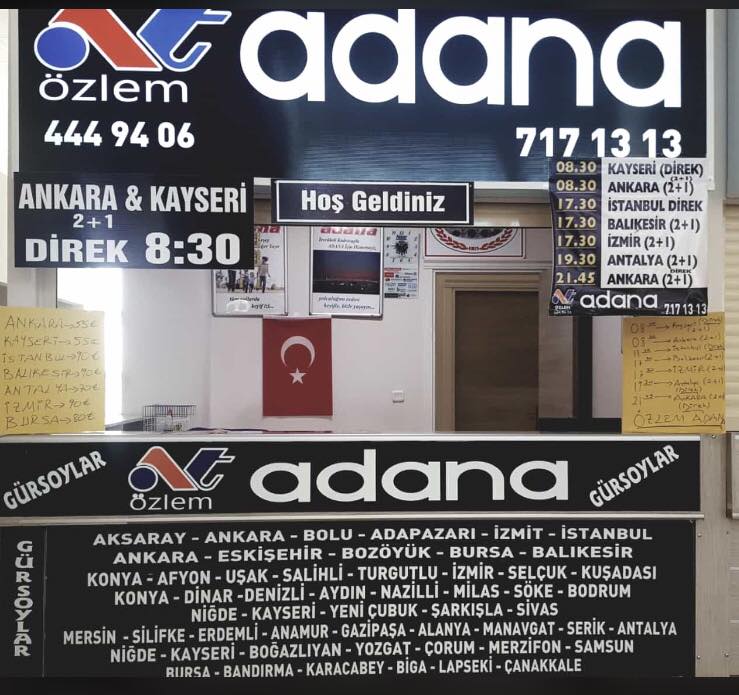 Ozlem Adana seyahat