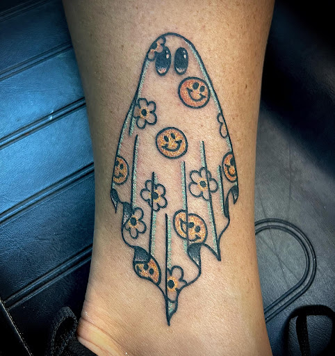 Explore lower arm sleeve tattoo ideas, creative tattoo ideas in Mount Airy, available at Stainless Studios