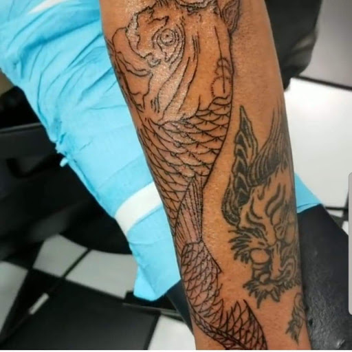 Explore chest tattoo cover up ideas, creative tattoo ideas in Jupiter, available at Moth And Moon Tattoo