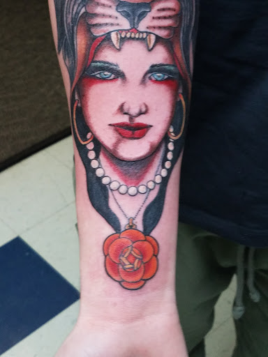 Explore half sleeve cover up tattoo ideas, creative tattoo ideas in Libertyville, available at Art With Atattooed