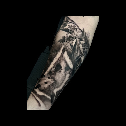 Explore father son tattoos ideas, creative tattoo ideas in Charlotte, available at Canvas Tattoo & Art Gallery