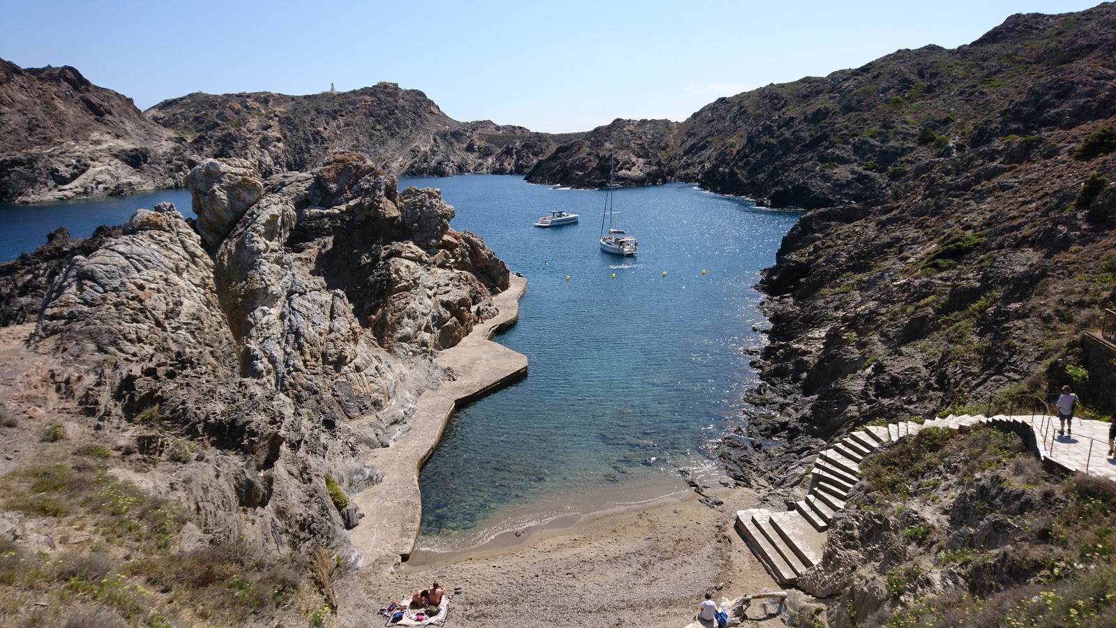 Foto di Platja Gran de Culip con baia piccola