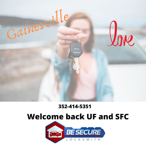 Locksmith «Be Secure Locksmith», reviews and photos, 3438 SW 24th Ave Suite B, Gainesville, FL 32607, USA