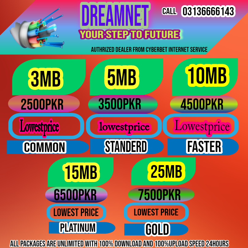 Dreamnet internet service