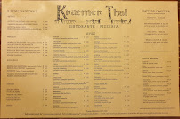 Kraemerthal à Antagnod menu