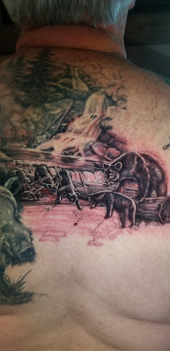 Explore knot tattoo ideas, creative tattoo ideas in Talbott, available at Alpha Tattoo co.