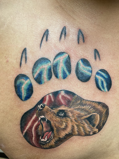 Explore cute spine tattoo ideas, creative tattoo ideas in Norman, available at Out of line tattoo