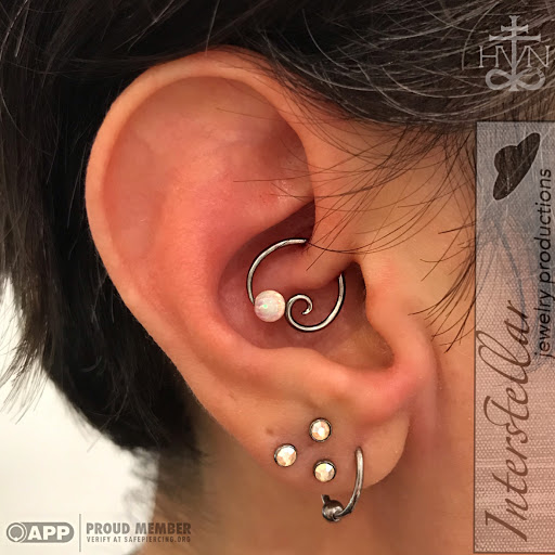 Explore wolf tattoo ideas for men, creative tattoo ideas in Northampton, available at Haven Body Arts Piercing & Tattoo