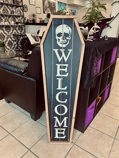 Explore flower tattoo sleeve ideas, creative tattoo ideas in Osceola, available at Valley Of The Inkd