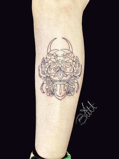 Explore forearm tattoo ideas black male, creative tattoo ideas in Lake City, available at Crooked Spines Tattoo Studio