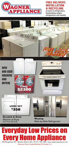 Appliance Store «Wagner Appliance Sales», reviews and photos, 700 Waughtown St, Winston-Salem, NC 27107, USA