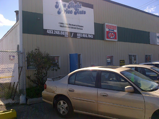 The Right Price Auto, 5101 20 Ave SE, Calgary, AB T2B 0B1, Canada, 