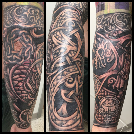 Explore compass tattoo ideas, creative tattoo ideas in Peterborough, available at Eternal Alchemy Tattoo