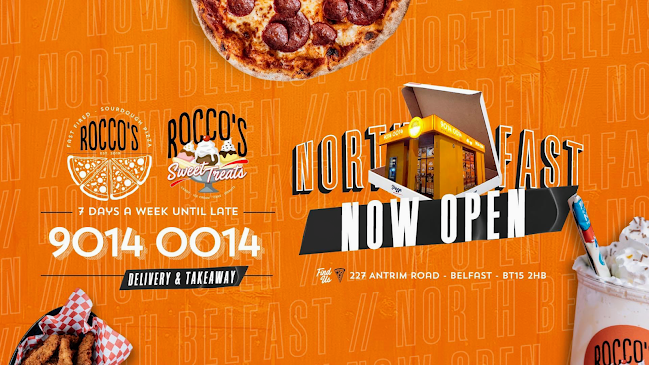 Reviews of Rocco's Pizza & Treats North Belfast in Belfast - Pizza