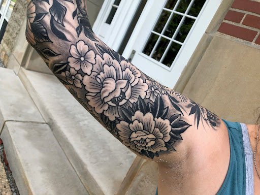 Explore cover up tattoo ideas, creative tattoo ideas in Mount Pleasant, available at Goos Tattoo Shop