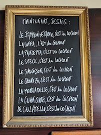 Menu / carte de Peppone à Bordeaux