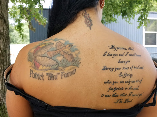 Explore oak tree tattoo ideas, creative tattoo ideas in Yorktown, available at Army Navy Tattoo