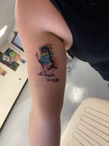 Explore tattoo flower sleeve ideas, creative tattoo ideas in Lancaster, available at Inkd 4 life Piercing