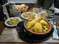 Plats et boissons du Restaurant marocain Jour et Nuit à Paris - n°1