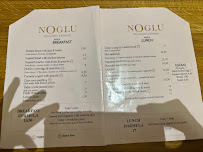 Noglu à Paris menu