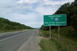 Highest Elevation on I-80 East of the Mississippi River image
