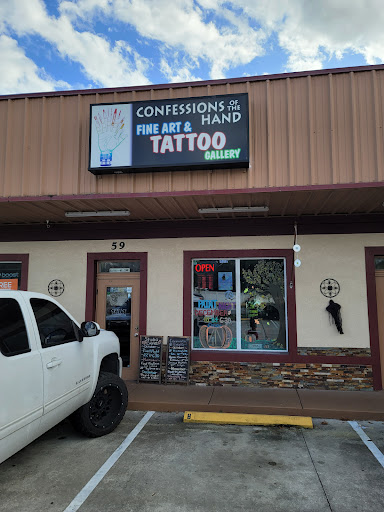 Tattoo Shop «Confessions of the Hand tattoo art gallery», reviews and photos, 2100 E Osceola Pkwy, Kissimmee, FL 34743, USA