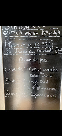 LE CORTERATE COURTOISIE Restaurant Portugais... à Coutras menu