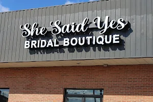 She Said Yes Bridal Boutique image