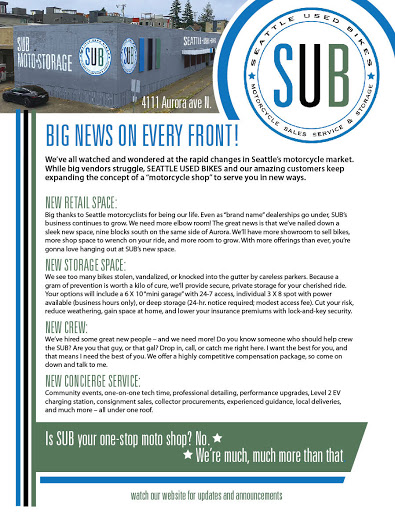 Motorcycle Dealer «Seattle Used Bikes», reviews and photos, 4905 Aurora Ave N, Seattle, WA 98103, USA