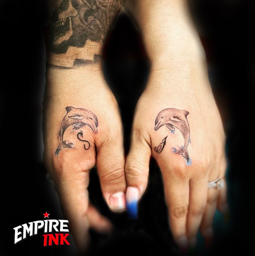 Explore sound wave tattoo ideas, creative tattoo ideas in Miami Beach, available at Empire Ink, South Beach