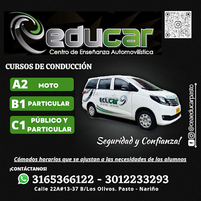 Centro De Enseñanza Automovilística EDUCAR PASTO