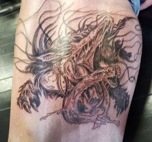 Explore goosebumps tattoo ideas, creative tattoo ideas in Clearfield, available at Frankies Tattoo Parlor