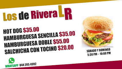 Hot dogs & Hamburguesas 'Los de Rivera LR'