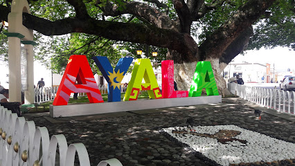 Zócalo de la Cabecera Municipal de Ayala