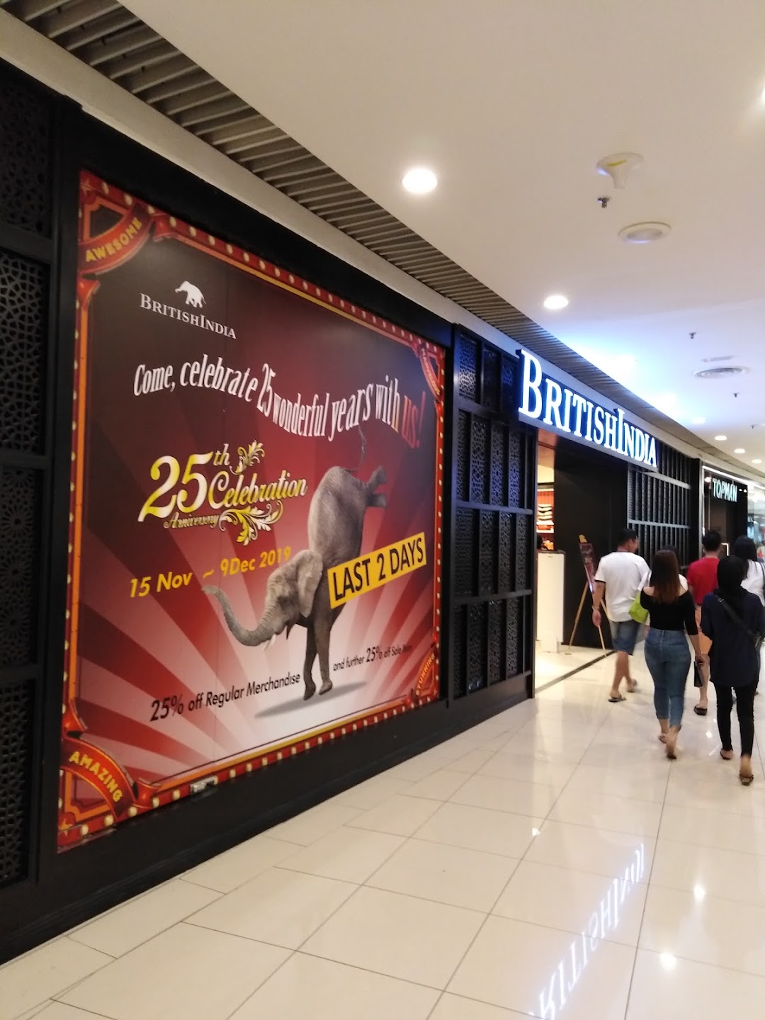 British India, Queensbay Mall, Penang