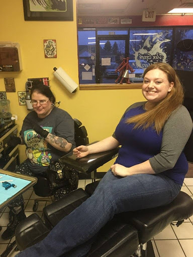 Explore family initials tattoo ideas, creative tattoo ideas in Grand Ledge, available at Van Gogh Tattoos