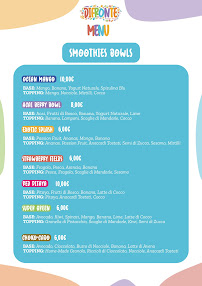 Menu du Difronte - Vegan Oasi à Ferrara