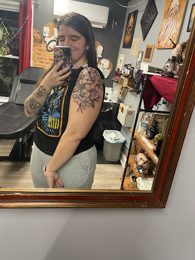 Explore kung fu panda tattoo ideas, creative tattoo ideas in Towson, available at Layer 3 Collective