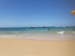 Foto van 1e Strand en de nederzetting